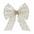 Grace Crystal Bow Hairclip - White